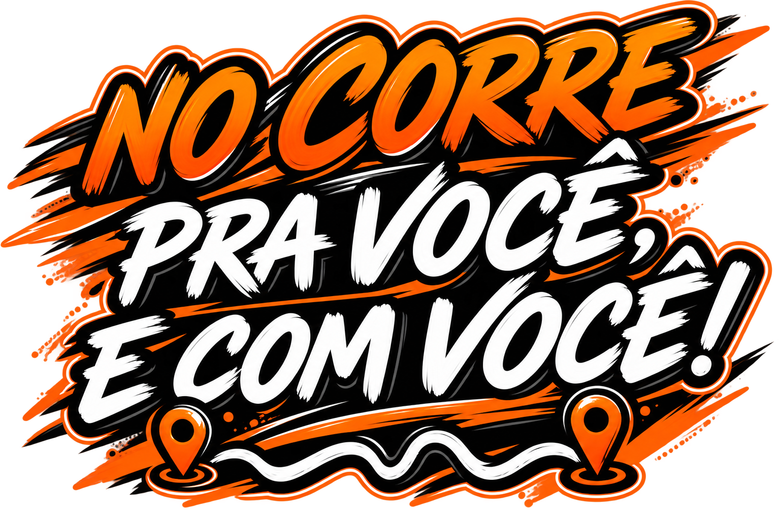 No corre pra você e com você!